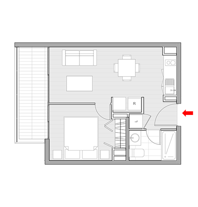 Plano Departamento 301
